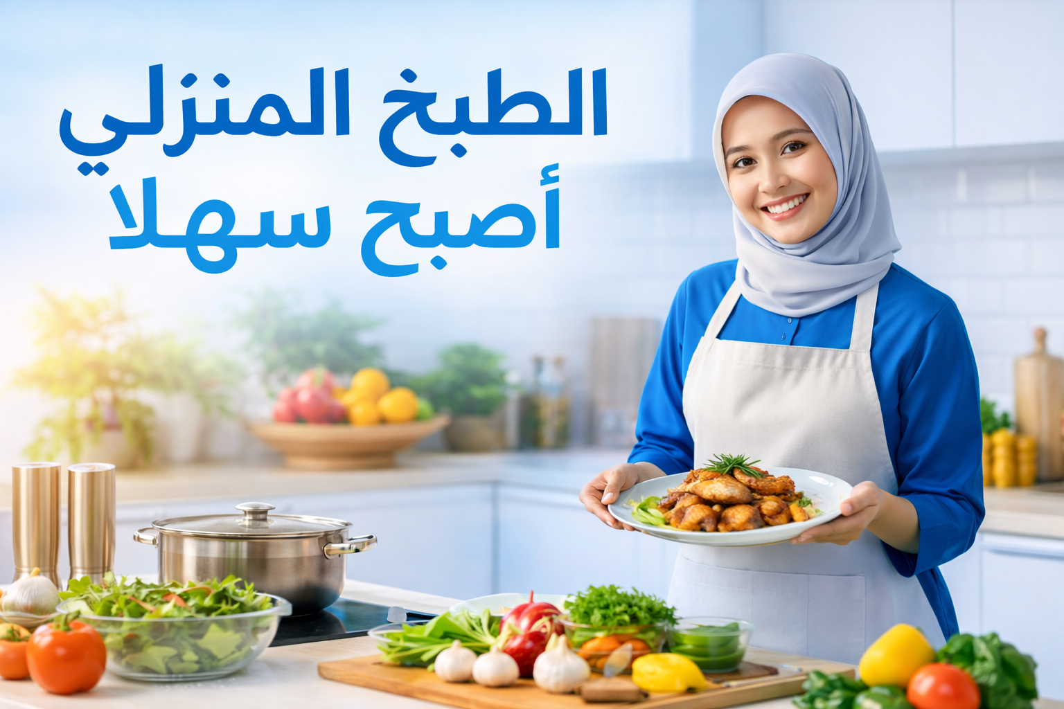 الطبخ المنزلي أصبح سهلاً